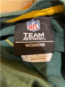 Womens S Small NFL Green Bay Packers Team Apparel Shirt Jersey