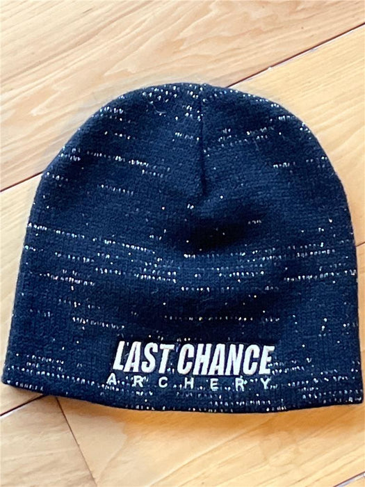 Last Chance Archery Black Beanie Winter Hat Stocking Cap